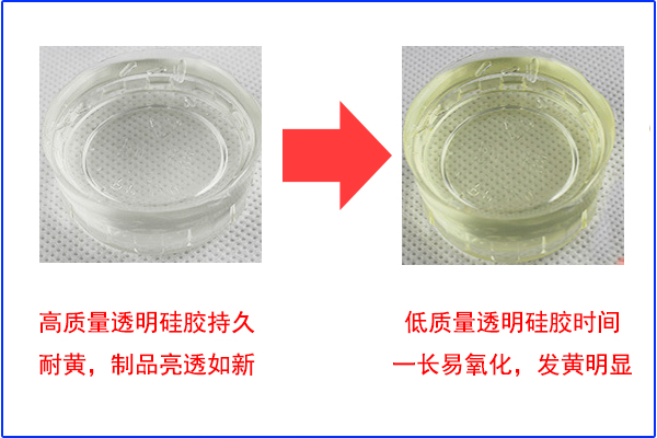 高透硅膠制品發(fā)黃，你可接受？